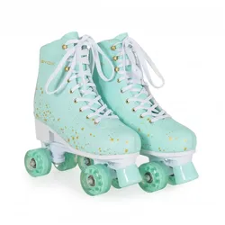 Byox Rollschuhe Wish ABEC-5 Lager, Glitzerräder, Tragetasche verschiedene Größe M (35-38)
