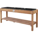 Axi Aktivitäten-Tisch braun B/H/L: ca. 124x50x27 cm - Braun, Schwarz
