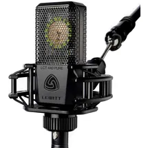 Lewitt LCT 440 Pure - XLR-Kondensatormikrofon mit 1" Kapsel - Ideal für Gesang, Instrumente, Podcasting & Streaming - Inklusive Mikrofonspinne, Popschutz, Windschutz & Transporttasche