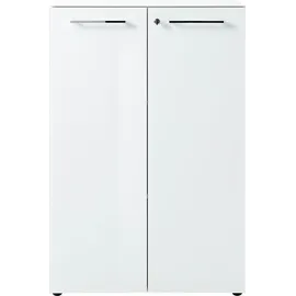 Germania Monteria Aktenschrank 80 x 37 x 120 cm weiß