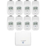 Homematic IP Starter Set Heizen mit 8 Heizkörperthermostaten Basic