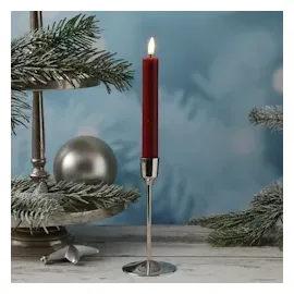 MARELIDA Stabkerzenhalter Kerzenständer - Metall H: 15,5cm