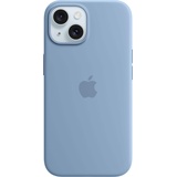 Apple Silikon Case mit MagSafe iPhone 15 winterblau (MT0Y3ZM/A)