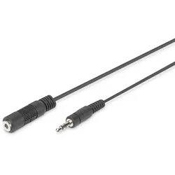 ASSMANN DIGITUS Audio Verlängerungskabel - stereo 3.5mm, 1.5m