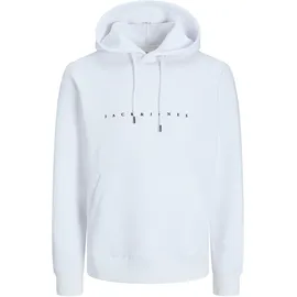 JACK & JONES Hoodie 3D-Print Weiß L
