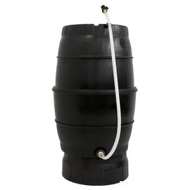 Yerd Regenfass 170 l Schwarz
