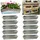 Hossi's Wholesale Balkonkasten 38 x 13 x 9 cm Silber