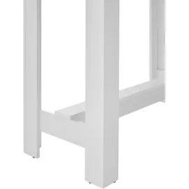 Stolkom Modesto Bartisch 115 x 103 x 50 cm Beton/Weiß