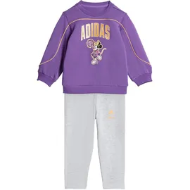 adidas Baby Girls DISNEY MINNIE Mouse JOGGER, active purple/semi ice tangerine 12-18 Months