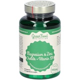 GreenFood Nutrition Magnesium und Zink Chelate + Vitamin D3 90 St