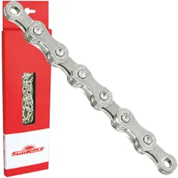 SunRace Kette CN11A 11-fach. 116 Glieder Kettenschloss. 1/2x11/128. silber silber No Size