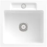 Villeroy & Boch Siluet 50 S flat snow white + Handbetätigung