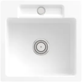 Villeroy & Boch Siluet 50 S flat snow white + Handbetätigung