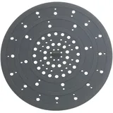 Wenko Abfluss Sieb Silikon Ø 12 cm Grau