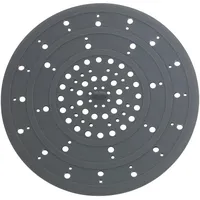 Wenko Abfluss Sieb Silikon Ø 12 cm Grau