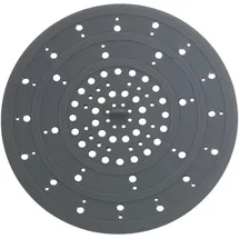 Wenko Abfluss Sieb Silikon Ø 12 cm Grau