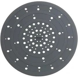Wenko Abfluss Sieb Silikon Ø 12 cm Grau