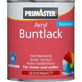 Primaster Acryl Buntlack 750 ml lehmbraun seidenmatt
