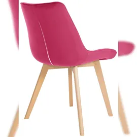 CLP Stuhl Brook Samt rot