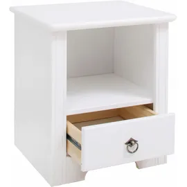 OTTO home Nachtschrank Hugo 44 x 38 x 50 cm Weiß