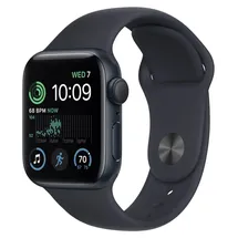 Apple Watch SE 2022 GPS 40 mm Aluminiumgehäuse mitternacht, Sportarmband mitternacht
