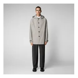 Save The Duck für Herren. D42020M-GRIN20 Jacke Benjamin grau (L), Lässig, Polyester, Langarm