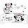 Arditex Kinderbett Disney Minnie Mouse 70 x 140 cm Holz lackiert weiß