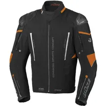 BÜSE Rocca Textiljacke Schwarz/Orange 50