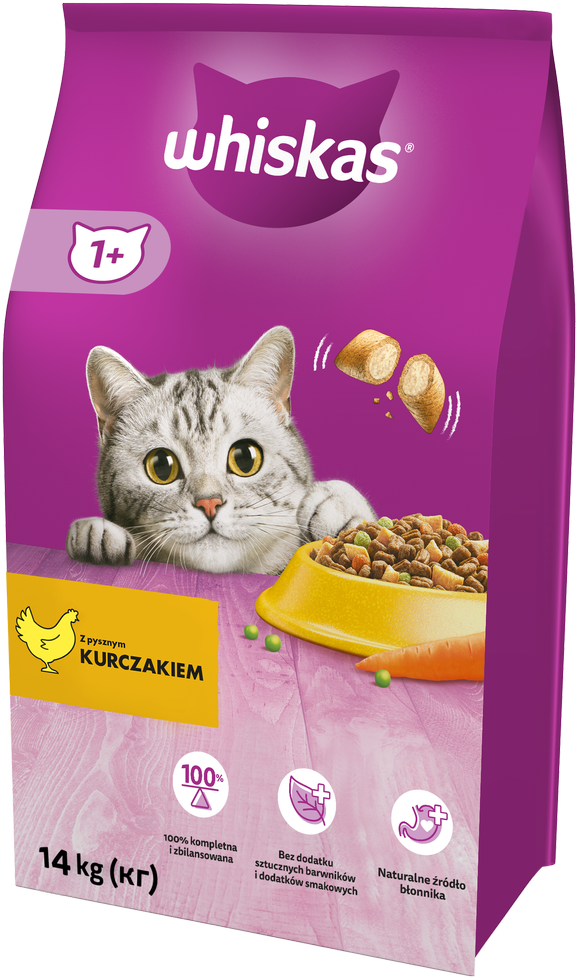 WHISKAS Chicken Huhn 14kg (Rabatt für Stammkunden 3%)