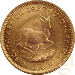 1 Rand Goldmünze Südafrika
