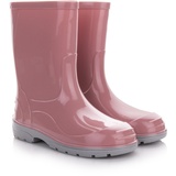 LEMIGO Unisex Kinder Gummistiefel Regenstiefel Regenschuhe OLI 20-35 EU (Altrosa, EU Schuhgrößensystem, Grundschulkind, Numerisch, M, 33) - 33 EU