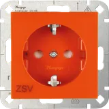 Kopp Schuko-Steckdose Unterputzmontage Orange 2 St.