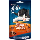 felix® Play Tubes Knusper-Leckerlis Huhn- & Lebergeschmack 8 x 50 g