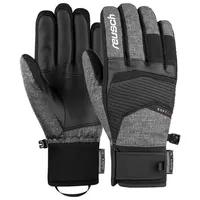 Reusch Skihandschuhe Venom R-TEX® XT aus wasserdichtem und atmungsaktivem Material grau|schwarz 7,5