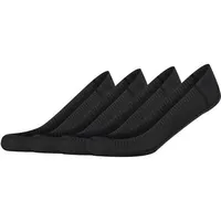CAMANO Füßlinge 4er Pack Schwarz 35-38