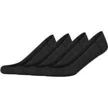 CAMANO Füßlinge 4er Pack Schwarz 35-38