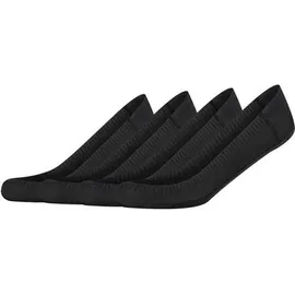 CAMANO Füßlinge 4er Pack Schwarz 35-38
