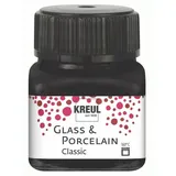 Kreul Glass & Porcelain Classic 20 St. 20 ml Schwarz