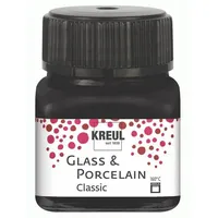 Kreul Glass & Porcelain Classic 20 St. 20 ml Schwarz