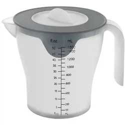 Rührbecher SKALA - weiß