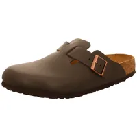 Birkenstock Boston Nubukleder geölt schmal habana 41
