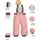 KILLTEC First Instinct by killtec Kinder Latzhose FISW 33 MNS SKI PNTS, Größe 86/92 in Pink hellpink,