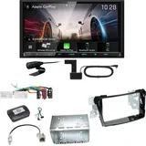 Kenwood DMX8021DABS Android Auto CarPlay Bluetooth Einbauset für Hyundai i40 VF