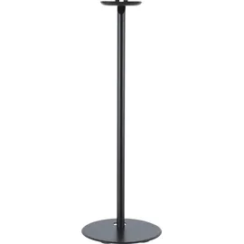 conecto CC50595 2er-Set Premium Standfuß für SONOS ONE + SONOS PLAY:1 mit Kabelmanagement, Höhe: 71,6cm, Traglast: max. 3,0kg, schwarz