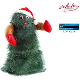 Infactory Singender, laufender Weihnachtsbaum "Swinging Xmas Tree", 27 cm