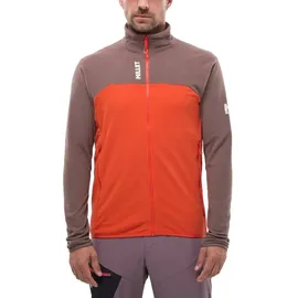 Millet Ubic Lightgrid Fleece Mit Durchgehendem Reißverschluss - Pepper / Paprika - XL