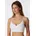 Invisible Soft Bustier herausnehmbare Pads verstellbare Träger für Damen 100 WEISS 44