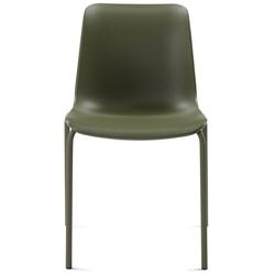 Stuhl Paris Sitzschale grün-moosgrau, Designer Perfecta, 79x53x52.5 cm