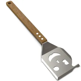 rilltowpe Grillspachtel 7 in 1 Holzgriff