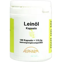 Allpharm Leinöl Kapseln